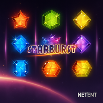 Betano - Starburst Slot Game - Classic Space Theme